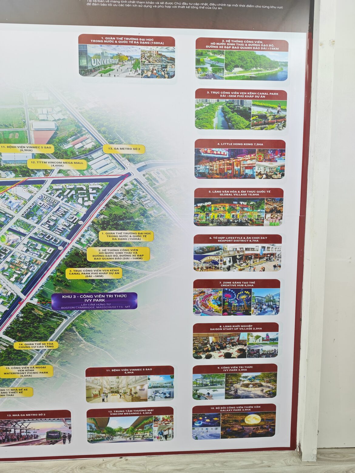 Tiện ích VinHomes Hóc Môn có gì ?